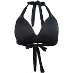Schwarze Vintage Audrey Hepburn Bikini-Tops in 75C für Damen Größe M 