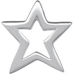 Nickelfreie Silberne Sterne Vinani Sternanhänger matt aus Silber für Damen 