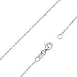 Reduzierte Nickelfreie Silberne Vinani Silberketten mit Namen glänzend aus Silber für Damen 