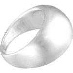 Vinani Ring gewölbt schlicht mattiert massiv Sterling Silber 925 Größe 60 (19.1) RGM60