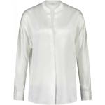 Reduzierte Weiße Elegante VINCE Festliche Blusen mit Knopf aus Seide für Damen Größe M 