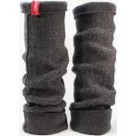 Graue Vincente Nachhaltige Beinstulpen aus Wolle für Damen für den für den Winter 