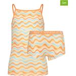 Reduzierte Orange Vingino Kinderunterhemden aus Baumwolle für Mädchen Größe 146 2-teilig 