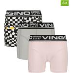 Reduzierte Bunte Vingino Boxershorts für Kinder aus Baumwolle für Jungen Größe 110 3-teilig 