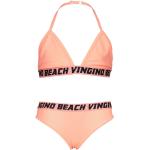 Reduzierte Pinke Vingino Neckholder Bikinis für Kinder aus Polyester für Mädchen Größe 164 