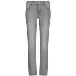 Reduzierte Graue Unifarbene Vingino Slim Jeans für Kinder mit Reißverschluss aus Baumwolle für Mädchen Größe 116 