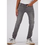 Reduzierte Graue Vingino Skinny Jeans für Kinder mit Reißverschluss aus Baumwolle für Jungen Größe 140 