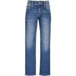 Reduzierte Blaue Vingino 5-Pocket Jeans für Kinder mit Reißverschluss aus Denim für Jungen Größe 158 