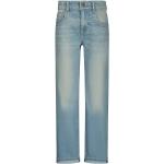 Reduzierte Hellblaue Vingino 5-Pocket Jeans für Kinder mit Reißverschluss aus Denim Größe 116 