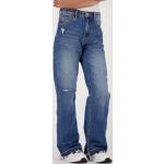 Reduzierte Blaue Vingino 5-Pocket Jeans für Kinder mit Reißverschluss aus Baumwolle für Mädchen Größe 134 