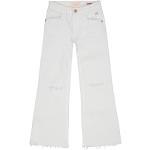 Reduzierte Weiße Vingino 5-Pocket Jeans für Kinder mit Reißverschluss aus Baumwolle für Mädchen Größe 128 