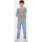 Reduzierte Hellblaue Vingino 5-Pocket Jeans für Kinder mit Reißverschluss aus Baumwolle für Jungen Größe 158 