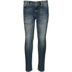 Blaue Vingino Skinny Jeans für Kinder aus Denim Größe 116 