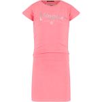Pinke Kurzärmelige Vingino Bio Kinderkleider aus Baumwolle für Mädchen Größe 116 für den für den Sommer 