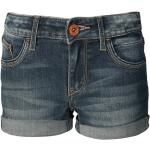 Blaue Vingino Jeans Shorts für Kinder aus Denim für Mädchen Größe 176 für den für den Sommer 