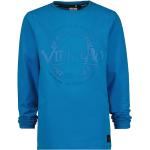 Reduzierte Blaue Unifarbene Langärmelige Vingino Rundhals-Ausschnitt Printed Shirts für Kinder & Druck-Shirts für Kinder aus Baumwolle für Jungen Größe 176 