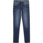 Blaue Vintage Vingino Skinny Jeans für Kinder aus Denim maschinenwaschbar für Mädchen Größe 158 