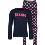 Reduzierte Dunkelblaue Vingino Kinderschlafanzüge & Kinderpyjamas aus Baumwolle für Mädchen Größe 158 