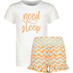 Reduzierte Weiße Vingino Kinderschlafanzüge & Kinderpyjamas mit Rüschen aus Baumwolle für Mädchen Größe 158 