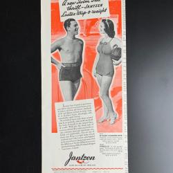 Vintage 1938 Jantzen Badeanzüge Print Ad