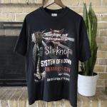 Vintage 2001 Slipknot System Of A Down Rammstein Metal Band Tour Unisex T-Shirt