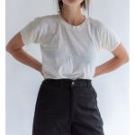 Schwarze Vintage High Waist Shorts mit Reißverschluss aus Baumwolle für Damen Größe M 