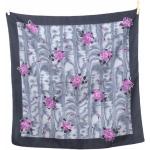 Rosa Blumenmuster Vintage Herrentücher aus Polyester Einheitsgröße 