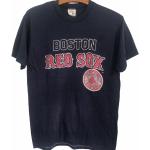 Vintage 80Er 90Er Boston Red Sox Baseball Mlb T-Shirt Großformat
