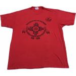 Rote Vintage T-Shirts für Herren Größe XL 