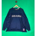 Vintage 90Er Jahre Chicago Bears Sweatshirt Jersey Crewneck Pullover Nfl Team Graphic Blue Man Size Xxl