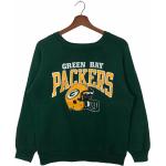 Grüne Vintage NFL Herrensweatshirts Größe M 
