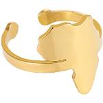 Goldene Minimalistische Ethno Ringe für Damen zur Hochzeit 