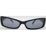 Vintage Alain Mikli 0506 Schwarz Silber Eckig Sonnenbrille sunglasses Brille NOS