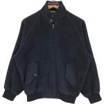 Schwarze Karo Vintage Harrington-Jacken für Herren Größe L 