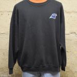 Vintage Carolina Panthers Nfl Schwarz Sweatshirt 90Er Jahre 2xl
