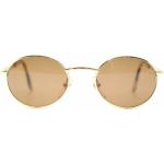 Vintage Castellani Kenya Gold oval Sonnenbrille sunglasses Brille NOS
