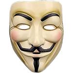 VintageⅢ Hallowee Gesichtsmaske V Für Vendetta Guy Fawkes Maske Anonyme Maske, Kostümparty Maske, Erwachsenenmaske, Party Maske