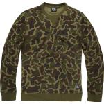 Bunte Camouflage Vintage Vintage Industries Herrensweatshirts Größe XXL 