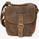 Vintage-Leder Jagdtasche Farbe braun