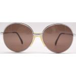 Vintage Menrad 422-200 Silber oval Sonnenbrille sunglasses Brille NOS
