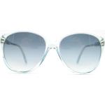 Vintage Menrad 592-066 Blau Transparent oval Sonnenbrille sunglasses Brille NOS