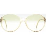 Vintage Menrad 760 Gelb Transparent oval Sonnenbrille sunglasses Brille NOS