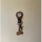 Weiße Vintage Vintage Uhren & Antike Uhren aus Metall mit Metallarmband für Herren 
