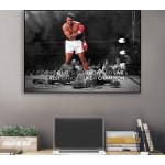 Vintage Muhammad Ali Kunstdrucke aus Kunststoff 