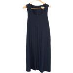 Marineblaue Vintage Umstandskleider für Damen 