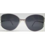 Vintage Safilo Elasta 530 Violett Silber Oval Sonnenbrille sunglasses Brille NOS
