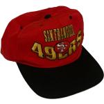 Vintage San Francisco 49Ers Forty Niners Red Snapback Football Hat Gold Buchstaben Herren Sportswear Streetwear