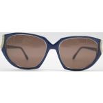 Blaue Silhouette Ovale Herrensonnenbrillen 