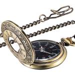 Reduzierte Goldene Vintage Vintage Uhren & Antike Uhren aus Stahl für Herren 