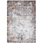 Reduzierte Graue Abstrakte Vintage Teppiche aus Textil 160x230 